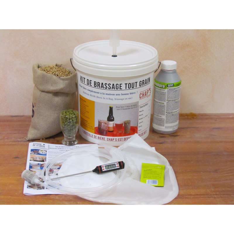 Kit brassage et fermentation pour bières pas cher 